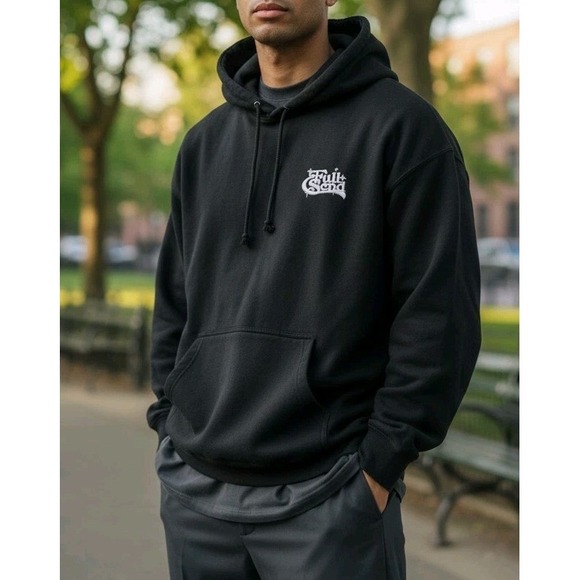 Nelk Boys Other - Nelk Boys Full Send OG Hoodie Men's Size Large Long Sleeve Pullover Black